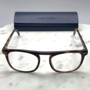 Warby Parker Keating M 199 Brown Matte Tortoise Eyeglasses Frames Only 50-19-145